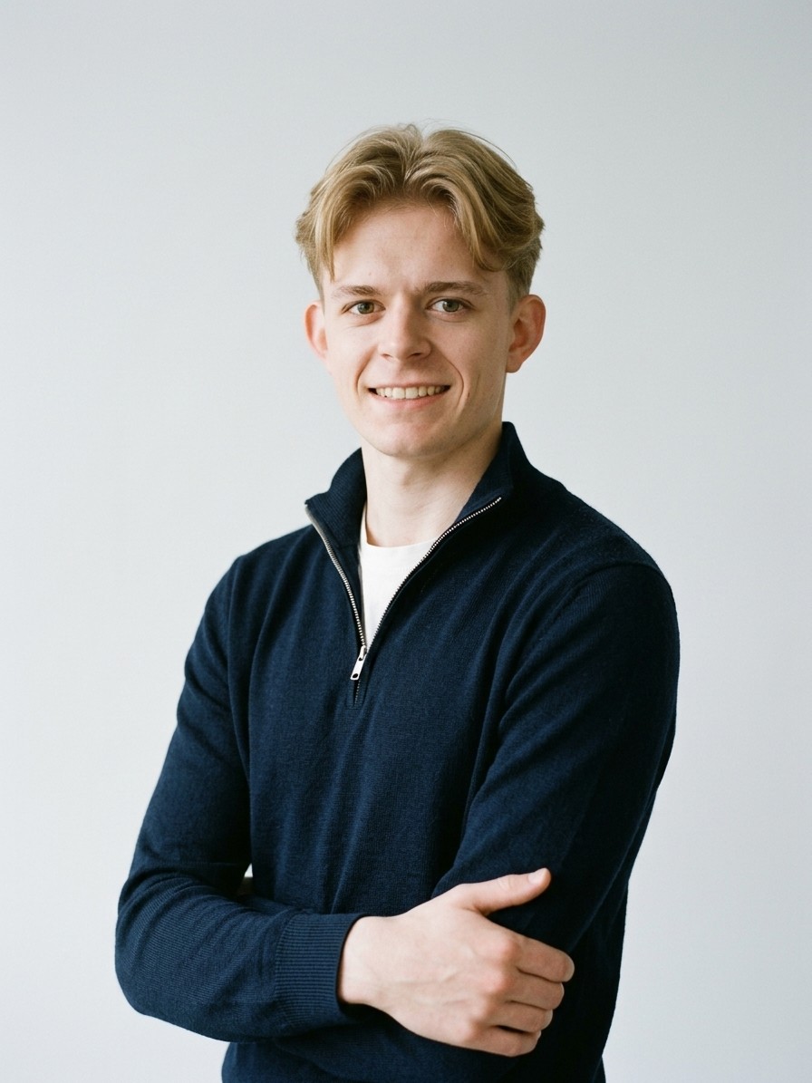 Porträt von Julian Wessels, KI-generiert